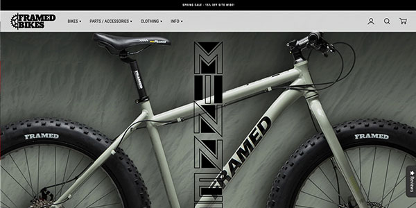 Framed Bikes Shopify